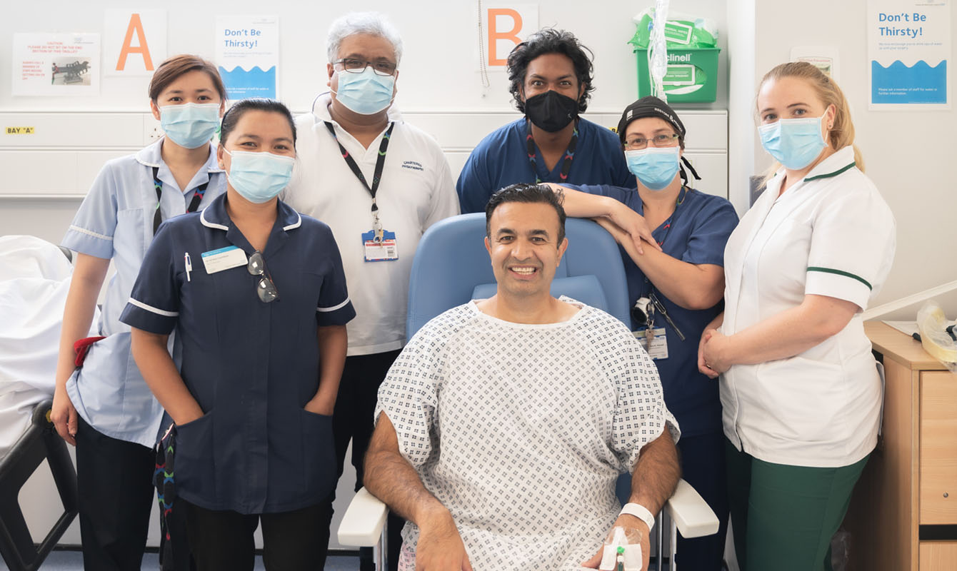 Trust celebrates its first day case hip replacement surgery