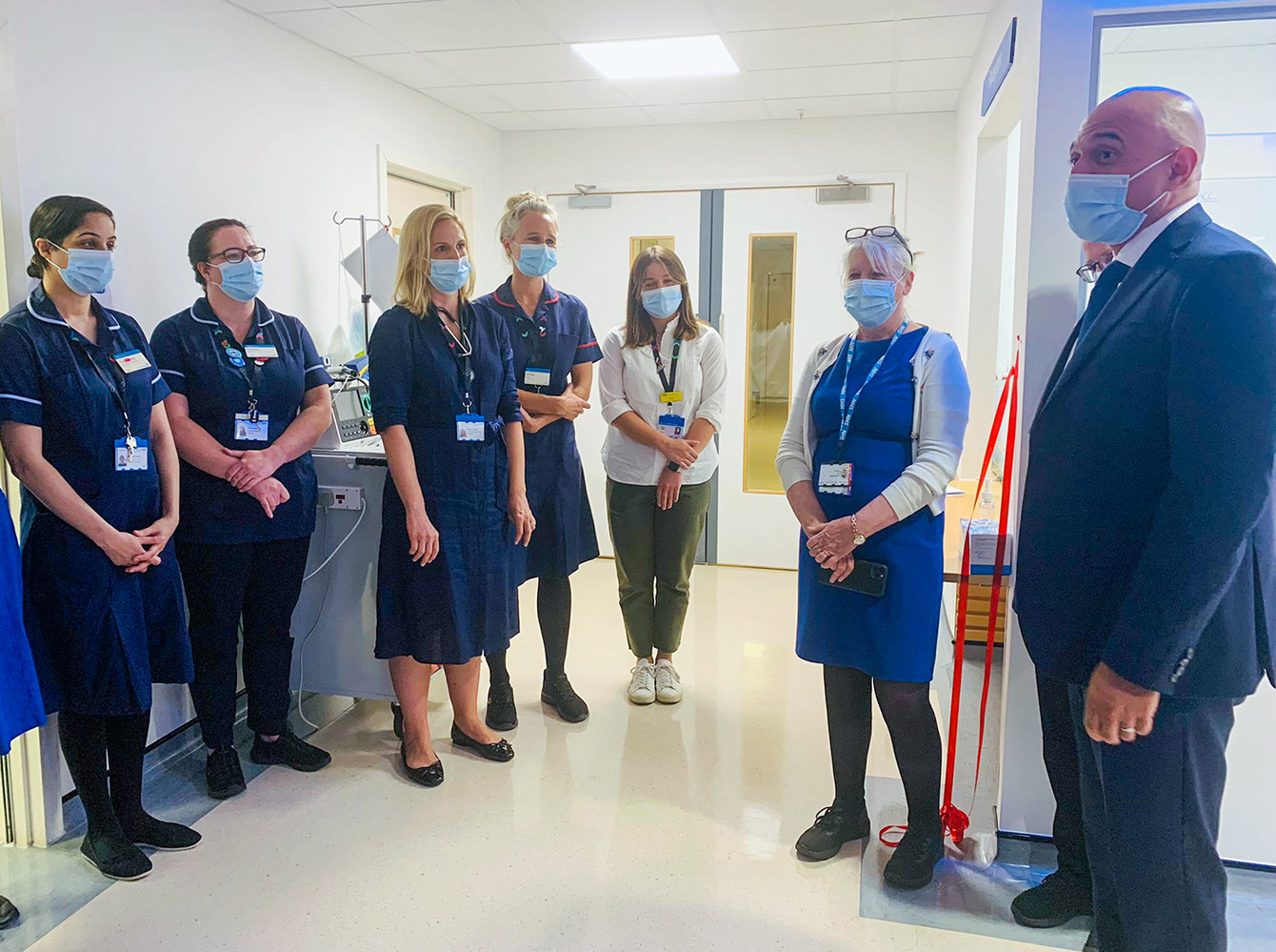 Health Secretary opens new Paediatric Ambulatory Care Unit