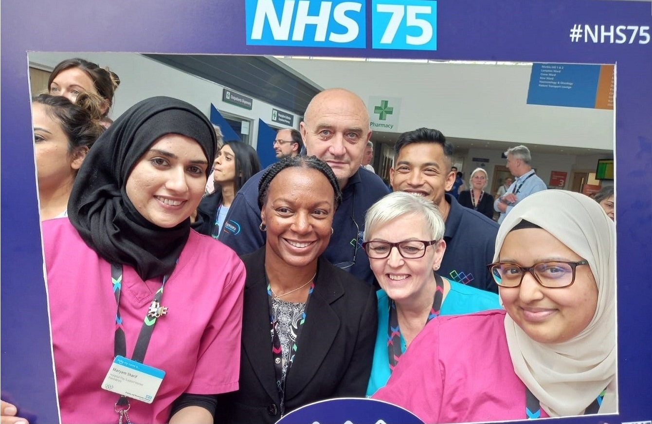 Celebrating NHS 75 at our Trust